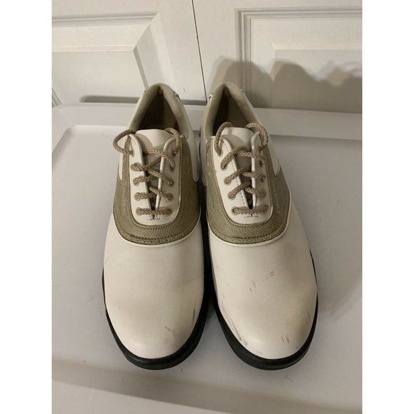 FootJoy Greenjoys Oxfords Saddle Soft Spike‎ Flexzone Golf Shoes 48401 Size 9M main image 7